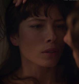 jessica biel topless for a glimpse in the sinner 5387 18