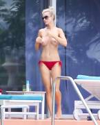 joanna krupa topless for the private pool 3117 8