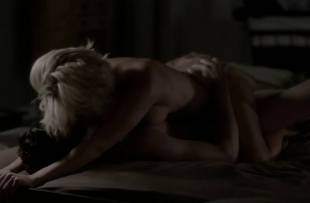 kathleen robertson naked and on top in bed on boss 2933 12