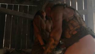 katrina law topless because she wont go quietly on spartacus 0661 16