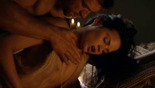 katrina law topless because she wont go quietly on spartacus 0661 6