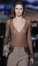 kendall jenner breasts bared on new york runway 1855 4