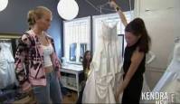 kendra wilkinson topless to try on her wedding gown 6383 1