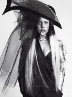 lady gaga topless with shirt off for vogue italy 4055 1