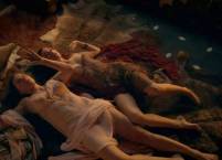 lucy lawless and jaime murray topless together on spartacus 7154 1