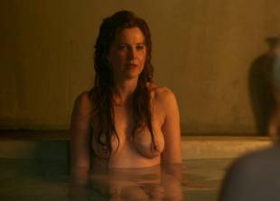 lucy lawless and viva bianca topless in the bath on spartacus 9639 13