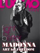 madonna topless on all fours in luomo vogue 0178 1