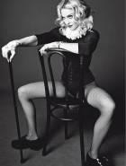 madonna topless on all fours in luomo vogue 0178 5