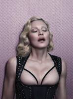 madonna topless to let breasts hang out in interview magazine 8825 4