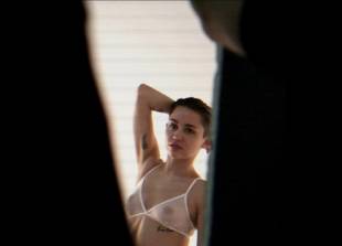 miley cyrus breasts bared behind scenes of adore you 5831 6