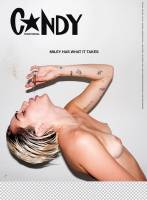 miley cyrus nude full frontal in candy magazine 7986 9
