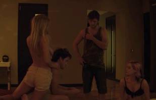 mircea monroe topless in bed from magic mike 6780 6