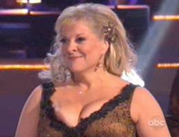 nancy grace nipple pops out on dancing with stars 0255 1