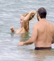 pamela anderson topless run at french beach 3604 5
