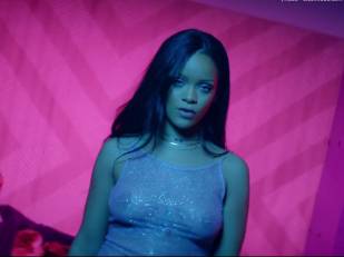 rihanna bare breasts star in work music video with drake 7062 18