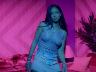 rihanna bare breasts star in work music video with drake 7062 21