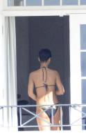 rihanna nude in bedroom changing out of her bikini 7373 4