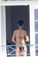 rihanna nude in bedroom changing out of her bikini 7373 5