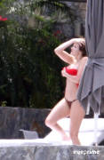 stephanie seymour topless sunbathing on holiday 2373 2