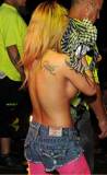 tila tequila topless on stage at juggalos 2989 6