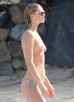 toni garrn topless cool at beach for photoshoot 4118 4