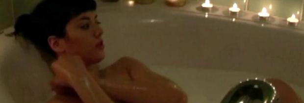 vanessa guide nude in bathtub for music video 1397