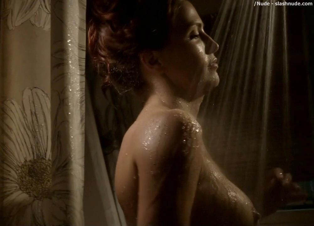 Willa Ford Nude In The Shower On Magic City 2
