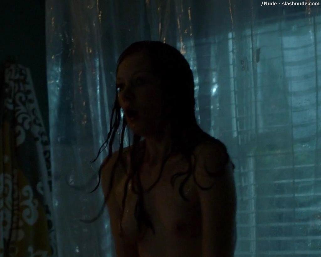 Wrenn Schmidt Topless In Outcast Shower 5