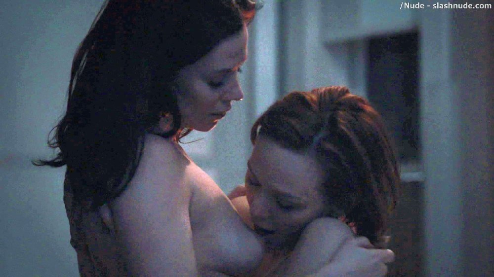 Anna Friel Louisa Krause Nude Lesbian Sex Scene In Girlfriend Experience 7