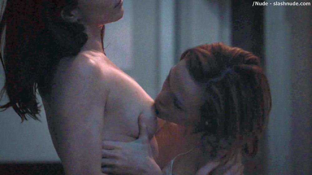 Anna Friel Louisa Krause Nude Lesbian Sex Scene In Girlfriend Experience 9