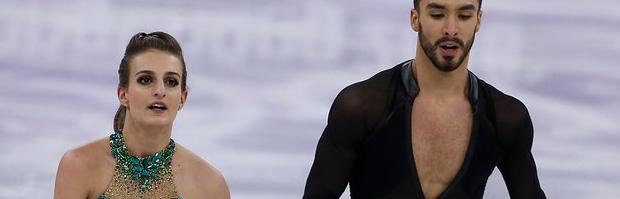Gabriella Papadakis Uncensored Flash During Olympics Performance Nude