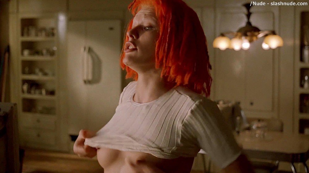 Milla Jovovich Nude In The Fifth Element 16